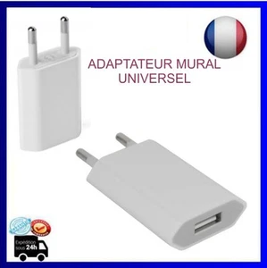 Prise Adaptateur Mural Chargeur Secteur Universel De voyage USB 1 Port/wholesale - Foto 1 di 9