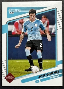 2021-22 Panini Donruss fútbol José Giménez #171 Uruguay ️ casi nuevo + - Imagen 1 de 2