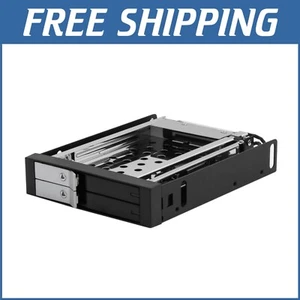 Dual 2.5” SSD/HDD Hot Swap Mobile Rack Cage for Peak Performance & Security - Picture 1 of 11