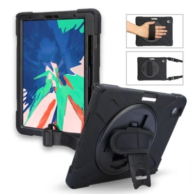 Slim Shell Cover with Pencil Holder&Strap Smart Case for Apple iPad Pro 11 inch - Image 1 of 4