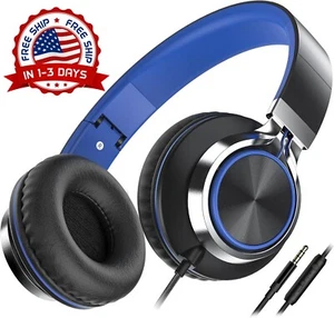 Audifonos Gamer con Microfono Para PC Conector 3.5 mm Auriculares con Cable NEW - Picture 1 of 8