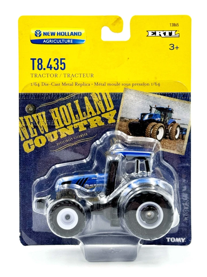 1/64 New Holland T8.435 Tractor with Duals On Front & Rear - Image 1 of 1