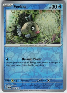 Pokemon Feebas 035/182 SV04: Paradox Rift NM Reverse Holo card - Picture 1 of 2