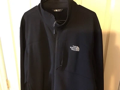 The North Face Men’s Fleece Zipper Jacket XXL Black Very Little Use - Image 1 of 4