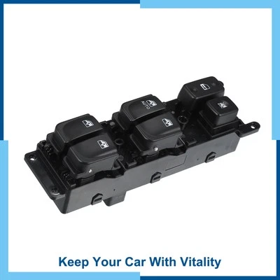 Front Left Driver Side Power Window Switch for Hyundai Sonata 2005 2006 2007 New - Image 1 of 4