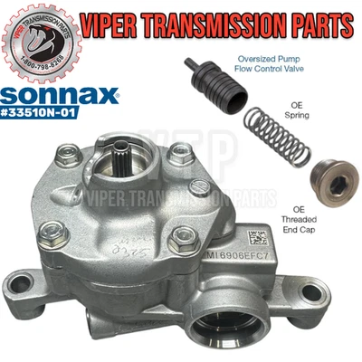 Bomba de aceite de transmisión RE0F11A JF015E OEM CVT Nissan 2009-UP Foto 1 de 4