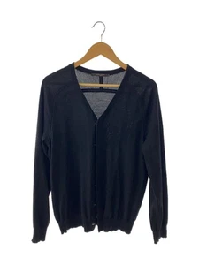 LOUIS VUITTON Cardigan (Thin) M Wool BLK Used - Picture 1 of 6