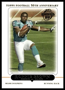 2005 Topps #411 Ronnie Brown RC Miami Dolphins NM+ - Picture 1 of 2