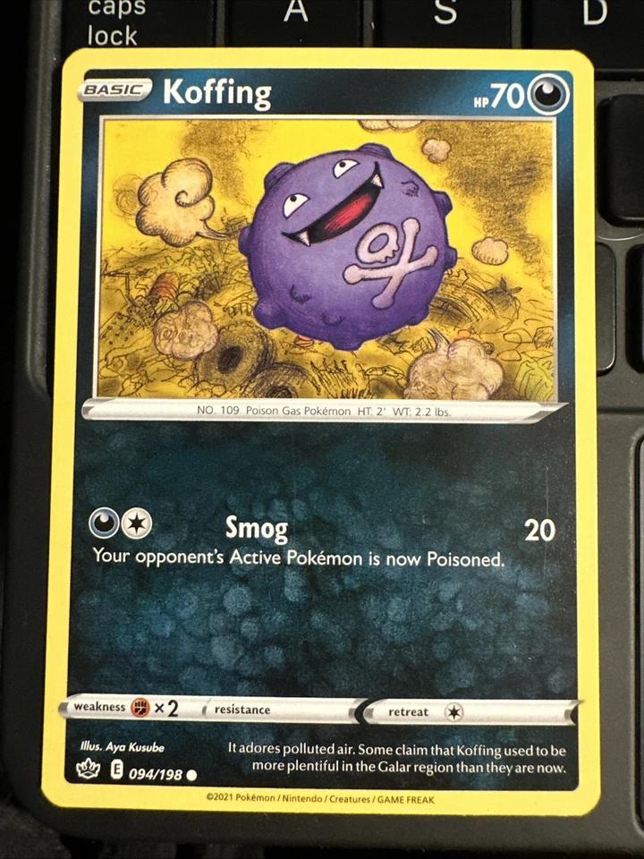 Koffing 094/198 Swsh06: Sword & Shield - Chilling Reign Regular - Image 1 of 2