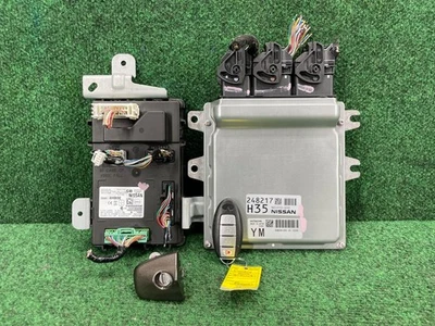 2014-2015 INFINITI Q50 RWD 3.7L Engine Computer BCM Key Set FOB ECU ECM OEM - Image 1 of 4