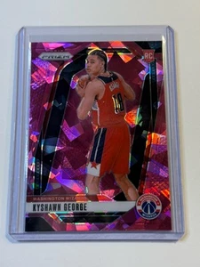 2024-25 PANINI~PRIZM BASKETBALL~Kyshawn George~Pink Cracked Ice~RC~Rookie Card - Bild 1 von 2
