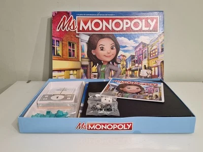 Ms MONOPOLY Italian Set For Collectors Great Rare Item Cellebrating Great Women - Image 1 of 4