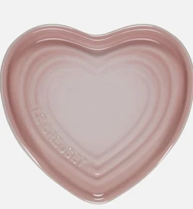 Le Creuset Corazón Cuchara Descanso Colección San Valentín Gres Concha Rosa - Imagen 1 de 4