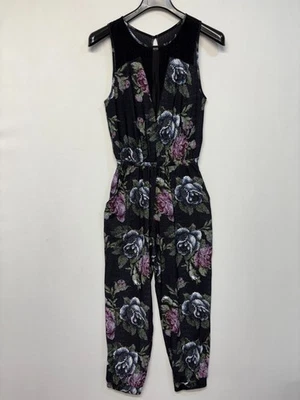 Женский комбинезон Lululemon Athletica с цветочным рисунком размер 8 без рукавов богемное D045 -30 - Изображение 1 из 4