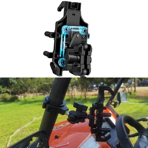 UTV Phone Mount with Shock-Absorbing Cushion Module, Suitable for 1.5-2-in Ro... - Picture 1 of 7