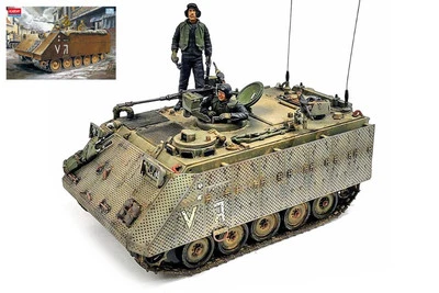 MODELLINO VEICOLI MILITARI ACADEMY CARRO ARMATO M113 ZELDA APC KIT SCALA 1:35 - Immagine 1 di 4