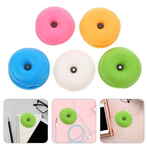 Set of 3 Data Cable Organizer Office Wire Headphone Holders for Cords - Afbeelding 1 van 12