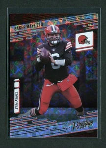 Panini Prestige 2021 - #122 Baker Mayfield [Xtra Points - Hyper] - Imagen 1 de 2