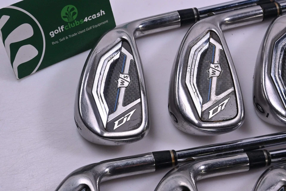 Wilson D7 Irons / 4-PW+GW / Uniflex KBS Tour 80 Shafts - Image 1 of 4