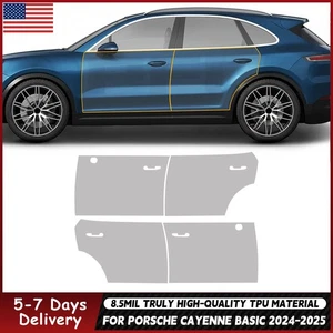 For Porsche Cayenne Basic 2024-UP Doors Precut Paint Protection Film Clear PPF - Picture 1 of 20