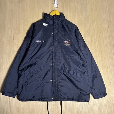 VTG 90s Operation Iraqi Freedom Coalition Forces Jacket Navy Medium Zip Up - Image 1 of 4