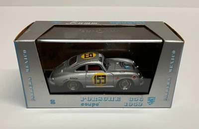 1:43 BRUMM - 1952 Porsche 356 Coupe diecast #153 Carrera Panamerica Mexico - Image 1 of 4