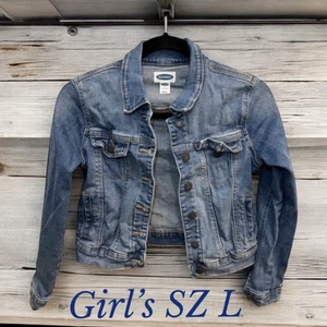 Old Navy Girl's SZ L EUC Jean Jacket - Picture 1 of 1