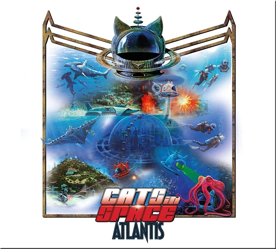 Cats In Space Atlantis (Vinyl) 12" Album (Limited Edition) - Image 1 of 1