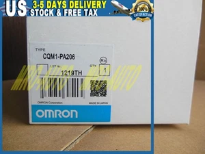 OMRON CQM1-PA206 Power Supply PLC Module CQM1PA206 New In Box US Free TAX - Picture 1 of 3
