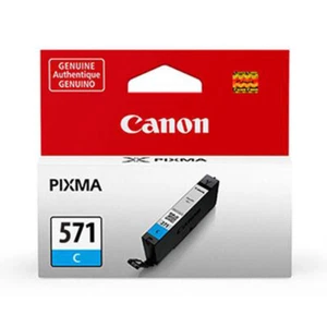 Cartucho de tinta de impresora original CLI-571 cian Canon Pixma 571 - Imagen 1 de 1