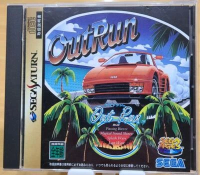 Sega Saturn Out Run SS Racing game Japan Used - Image 1 of 2