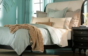 THE WELL DRESSED BED Metropolitan 8 Piece Queen Bedding Collection HOTEL QUALITY - Picture 1 of 2