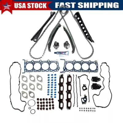 Kit de junta de culata de cadena de distribución de 5,4 L para Ford F-150 F-350 Super Duty 2004-2006 Foto 1 de 4