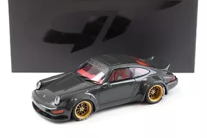 GT Spirit 2018 Porsche 911 964 RWB Bourgogne Grey 1:18 Resin GT816 - Picture 1 of 15