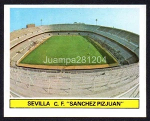 SANCHEZ PIZJUAN - SEVILLA FC 1981-82 CROMO ESTE PANINI LIGA 81/82 RECUPERADO - Imagen 1 de 2
