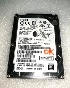 Disque dur SATA 2.5" 1To HGST HTS721010A9E630 100% Fonctionnel - Afbeelding 1 van 2