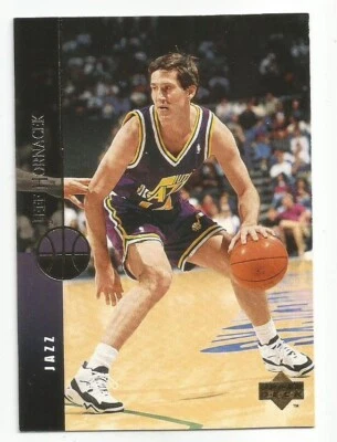 JEFF HORNACEK 1994-95 UPPER DECK CARD NEAR MINT CONDITION - Image 1 of 2