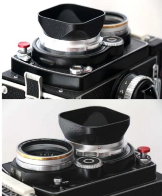 Metal Lens Hood Bayonet f/ Rolleiflex Rollei Bay 2 II 3.5E 3.5F 3.5C 3.5D - Image 1 of 4