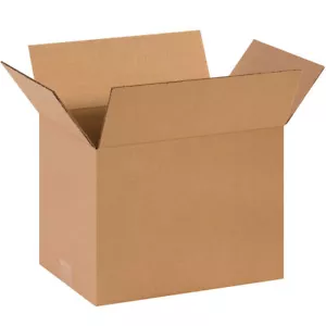 75 - 14 x 10 x 10 Corrugated Shipping Boxes Storage Cartons Moving Packing Box - Picture 1 of 2