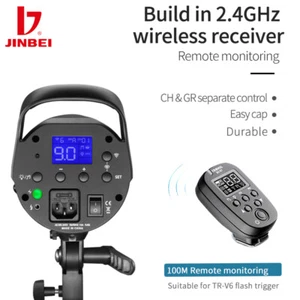 JINBEI DMII-3/4/5/6 GN66 Studio Flash Light Speedlite Light for Sony Canon Nikon - Picture 1 of 6