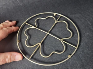 Vintage, Table Trivet, Clover Design - Picture 1 of 4