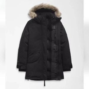THE NORTH FACE Expedition McMurdo 700 Fill Down Parka Faux Fur Black XXL - Picture 1 of 13