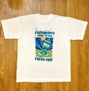 Vintage 90s Salem Fresh Wrap Cigarettes Promo T-Shirt XL - Picture 1 of 5