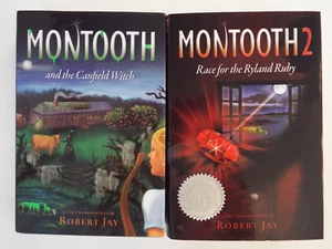 Lot 2 Montooth Series Books by Robert Jay 1 & 2 Canfield Witch Ryland Ruby - Imagen 1 de 3