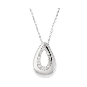 NEU!!! Collier Silber 925 Zirkonia  ORO VIVO, NP 69€ - Bild 1 von 1