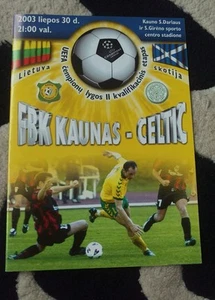 fbk kaunas v keltisches programm. - Bild 1 von 2