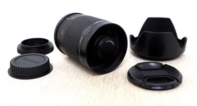 CANON EOS EF DIGITAL fit 500mm F8 Mirror Telephoto Portrait Lens 600D 6D 7D etc  - Image 1 of 4