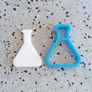 Conical Flask biscuit cookie cutter 10cm - fondant science - Bild 1 von 1