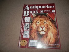 Antiquarian Book Monthly Nov 1995 M R James Alfred Pearse Beebooks