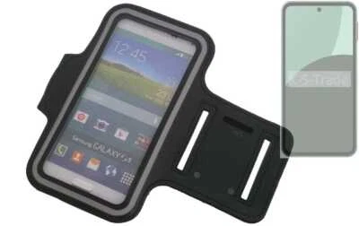 Jogging Armband per Sharp Aquos Sense9 Nero Sport Correre neoprene - Immagine 1 di 2